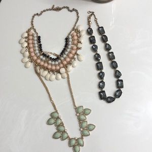 3 fashion necklaces